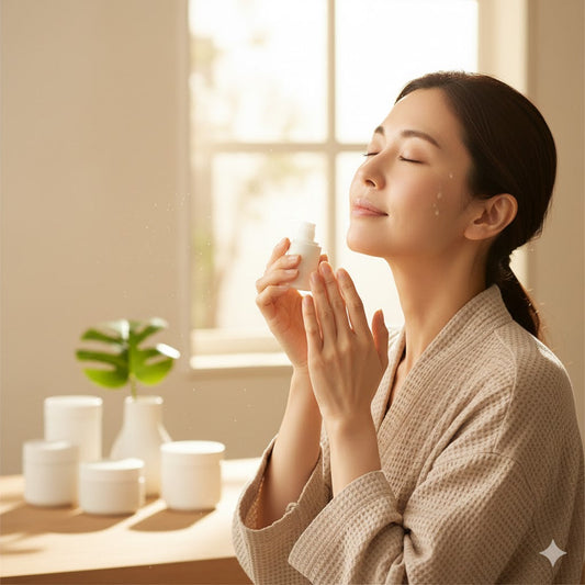 ナイアシンアミドはいつ使う？ 敏感肌のための化粧水・美容液・乳液の正しい順番【朝・夜完全版】