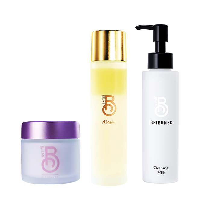 essential care set（スキンケア３点セット）